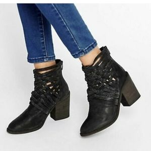 Free people leather booties